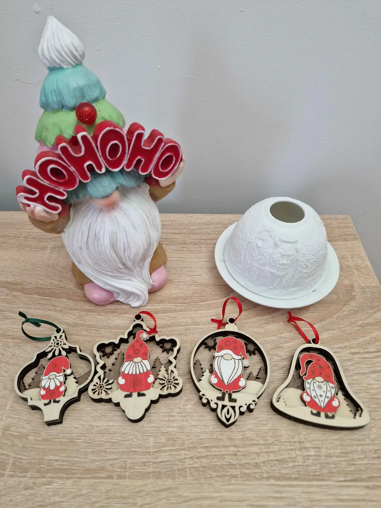 Ornements gnomes (Cloches)